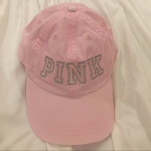 PINK baseball hat